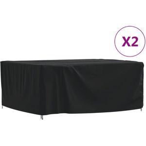 vidaXL-Tuinmeubelhoezen-2-st-242x182x100-cm-420D-oxford-stof