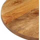 vidaXL Tafelblad ovaal 90x40x massief mangohout