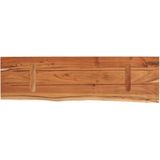 Wandschap - Massief Acaciahout - Natuurlijke Rand - Multifunctioneel