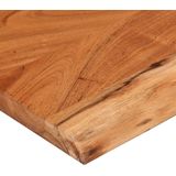 Wandschap - Massief Acaciahout - Natuurlijke Rand - Multifunctioneel