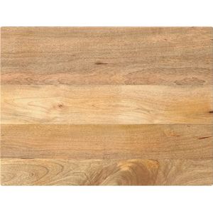 vidaXL Tafelblad rechthoekig 80x70x3,8 cm massief mangohout