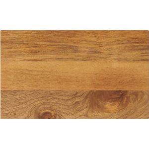 vidaXL Tafelblad rechthoekig 50x20x2,5 cm massief mangohout