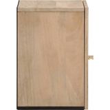 vidaXL Badkamerwandkast 38x33x48 cm massief mangohout