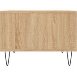 vidaXL Couchtisch Sonoma-Eiche 60x50x36,5 cm Holzwerkstoff