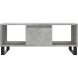 Vidaxl - Couchtisch Betongrau 90x50x36,5 cm Holzwerkstoff