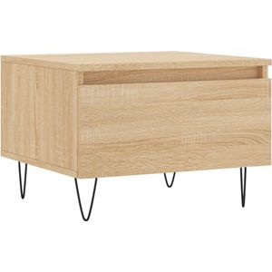 vidaXL Couchtisch Sonoma-Eiche 50x46x35 cm Holzwerkstoff