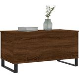 Couchtisch Braun Eichen-Optik 90x44,5x45 cm Holzwerkstoff Vidaxl