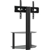 vidaXL-Tv-standaard-hoek-2-laags-voor-32-70-inch-zwart