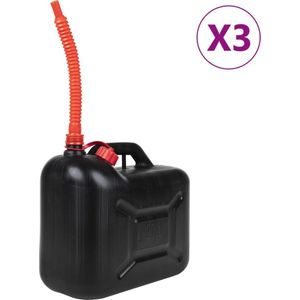 Brandstof Jerrycan - 20 Liter - HDPE - Flexibele Schenktuit - Veilig