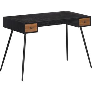 vidaXL - Bureau - Hout - Gerecycled Teakhout - Antiek Ontwerp