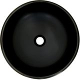 VidaXL-Opzetwasbak-rond-Φ41x14-cm-keramiek-zwart-en-blauw