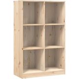 vidaXL Bücherregal 70x33x110 cm Massivholz Kiefer