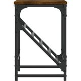vidaXL Schuhregal Räuchereiche 60x30x45 cm Holzwerkstoff