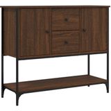 Vidaxl - Sideboard Braun Eichen-Optik 100x36x85 cm Holzwerkstoff