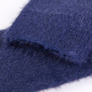 vidaXL - Kindersokken - Donkeroker - Cognac - Marineblauw - 5 Paar - EU 30-34