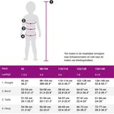 Kindermaillot - Glitterband - Katoen/Polyester/Elastaan - Nauwsluitend