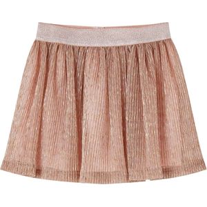 Kinderkleding - Rokje - Zachtroze - Glitters - Katoen