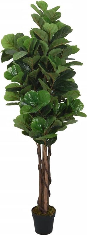 Feigenbaum Künstlich 180 Blätter 150 cm Grün Vidaxl