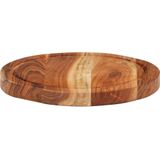 vidaXL Schneidebrett Ø25x2,5 cm Massivholz Akazie