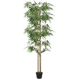 Bambusbaum Künstlich 988 Blätter 150 cm Grün Vidaxl