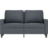 vidaXL 2-Sitzer-Sofa Dunkelgrau 120 cm Samt
