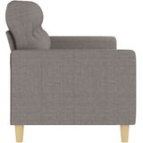 3-Sitzer-Sofa Taupe 180 cm Stoff Vidaxl