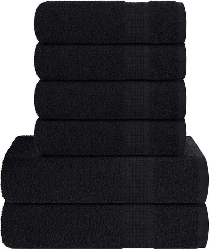 Handdoekenset - Wit - 100% Katoen - Zacht en Duurzaam