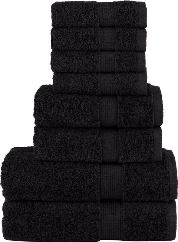 Handdoekenset - Wit - 100% Katoen - OEKO-TEX Gecertificeerd