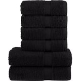 Handdoekenset - Wit - 100% Katoen - OEKO-TEX Gecertificeerd