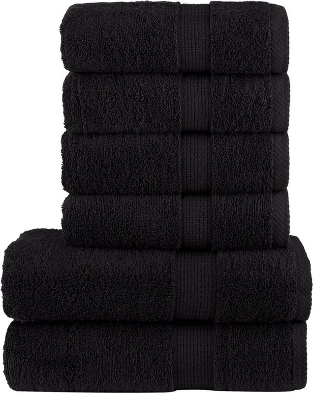 Handdoekenset - Wit - 100% Katoen - OEKO-TEX Gecertificeerd