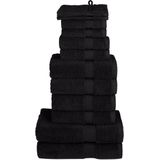 Handdoekenset - Wit - 100% Katoen - OEKO-TEX Gecertificeerd