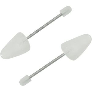 Vidaxl schoenspanners 5 paar eu 38-44 kunststof wit