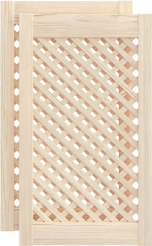 Houten Kastdeuren - Latwerk - Massief Grenenhout - Multifunctioneel