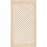 vidaXL Kastdeuren - Latwerk - 2 Stuks - Massief Grenenhout