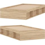 vidaXL-Bedframe-sonoma-eikenkleurig-90x200-cm
