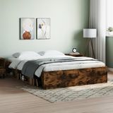 vidaXL-Bedframe-gerookt-eikenkleurig-140x190-cm