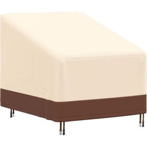 Tuinmeubelhoes loungestoel 600D 79x97x48/74 cm oxford beige
