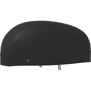 vidaXL Motorhoes 245x105x125 cm 210D oxford zwart