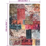 Patchdance - Vloerkleed - Meerkleurig - Wasbaar - Anti-slip - 150 x 230 cm