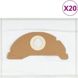 vidaXL - Stofzuigerzakken - voor - Karcher - A2004 - 20 - st