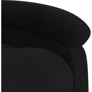 vidaXL Sta-op-massagestoel - Elektrisch Verstelbaar - Stof - Zwart