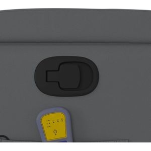 vidaXL Sta-op-massagestoel - Verstelbaar - Kunstleer - Grijs