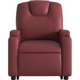 Verstelbare Massagestoel - Grijs - Stof - Elektrische Heffunctie