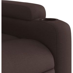 Verstelbare Sta-op-Massagestoel - Grijs - Stof - Elektrische Heffunctie