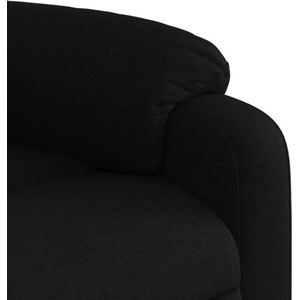 vidaXL Sta-op-Massagestoel - Elektrisch Verstelbaar - Stof - Zwart