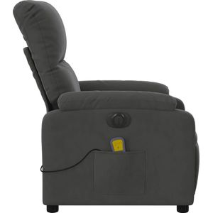 Massagefauteuil - Elektrisch Verstelbaar - Zwart - Stof