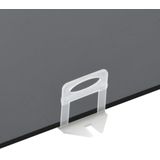 Fliesen-Nivellierclips 250 Stk. 1,5 mm vidaXL
