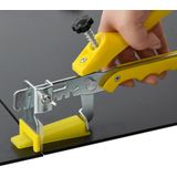 Fliesen-Nivelliersystem 500 Keile 2500 Clips 1,5 mm Vidaxl