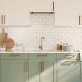 vidaXL - Handvatten - 5 - st - 192 - mm - roestvrij - staal - bronskleurig