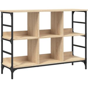 Sideboard Sonoma-Eiche 102x32x73,5 cm Holzwerkstoff Vidaxl